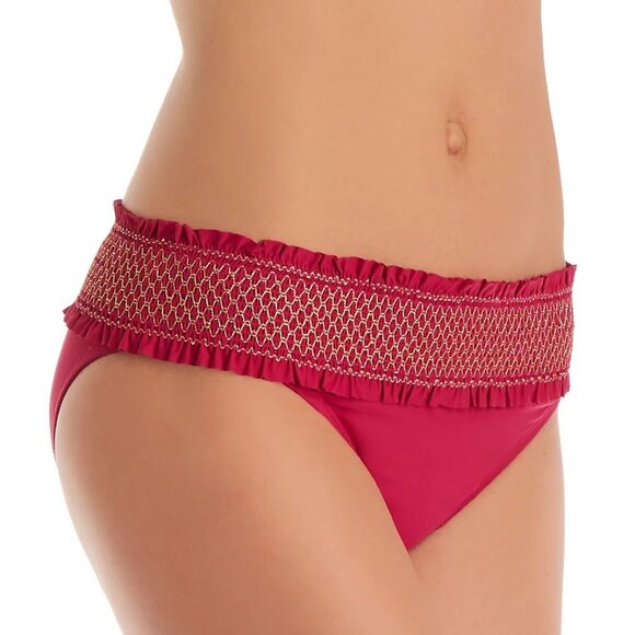 Bleu Rod Beattie Smocked Band Swim Bottom - Picture 1 of 4